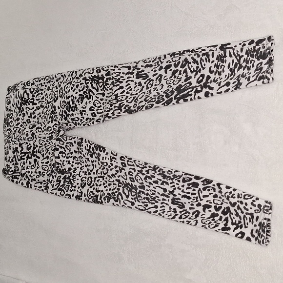 🐆 Hudson Barbara super skinny stretch animal print denim. Size 28. - Picture 5 of 15